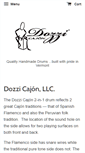 Mobile Screenshot of dozzi-cajon.com